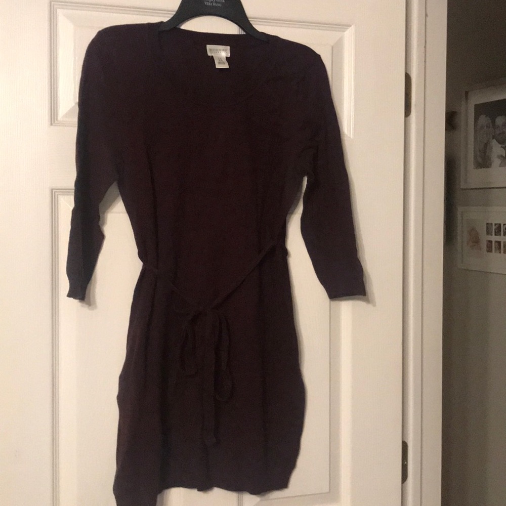 Motherhood Maternity dark red tunic - size MEDIUM